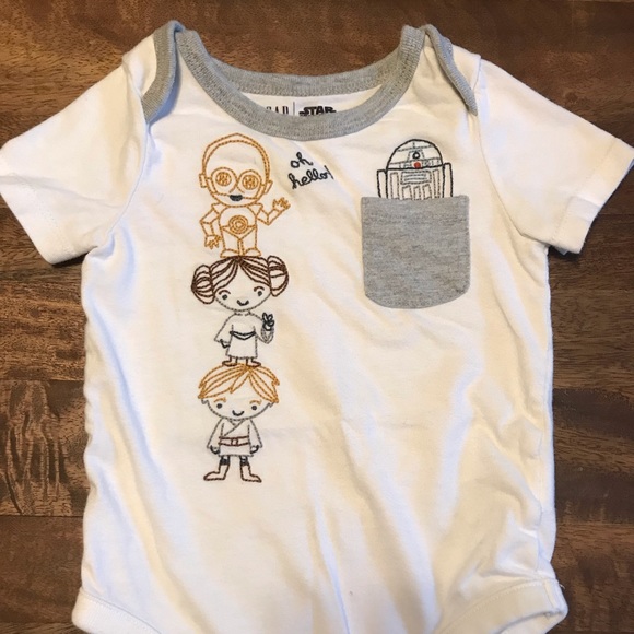 baby gap star wars onesie